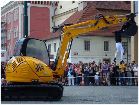 Dance with Backhoe