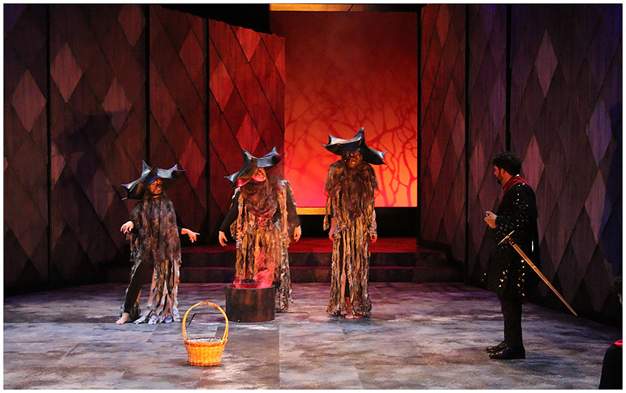 Scene from MACBETH