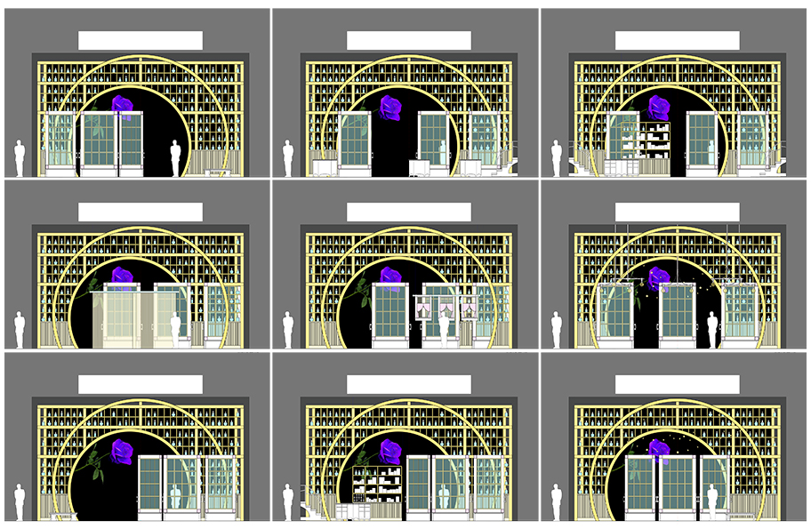 9 front elevations