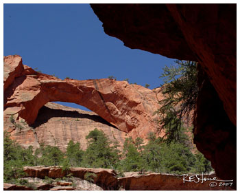 Kolob Arch, Zio