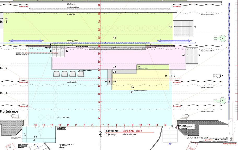 Ground Plan for Airport