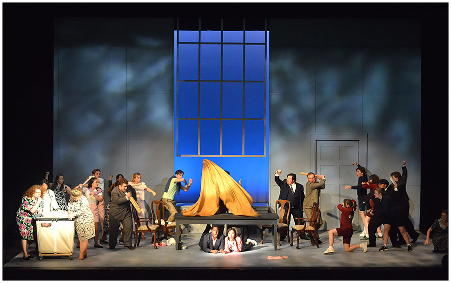 Act Three, Scene Two of FALSTAFF